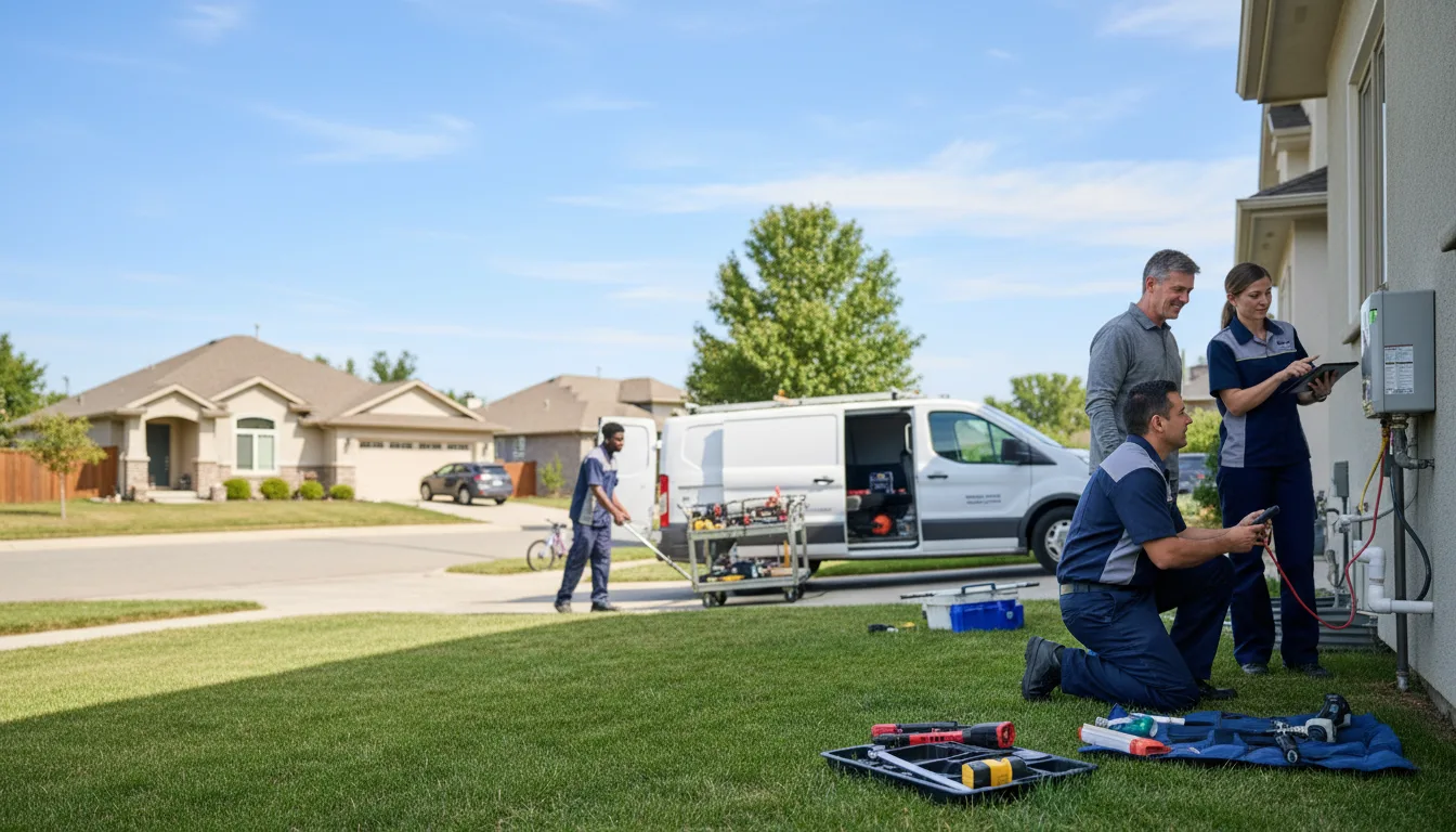 Tankless water heater service in Sainte Genevieve, MO
